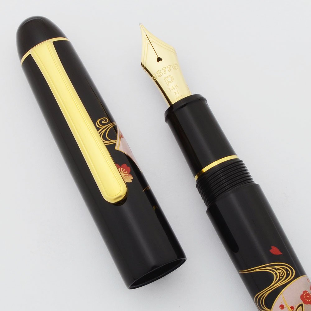 Platinum 3776 Century LE Fountain Pen - Urushi Maki-e #82 Senmen